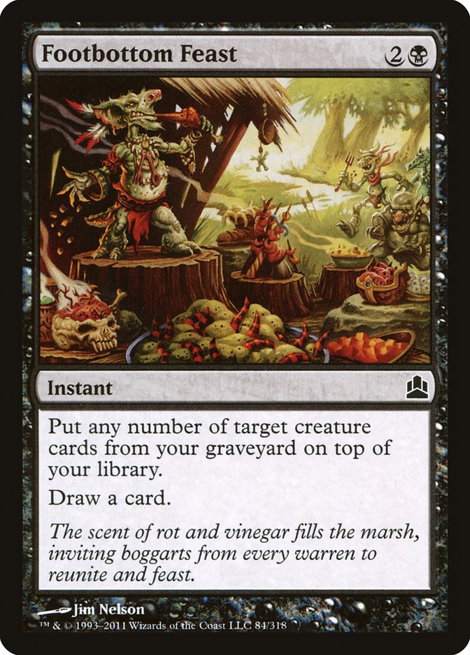 Footbottom Feast [Commander 2011] | Game Master's Emporium (The New GME)
