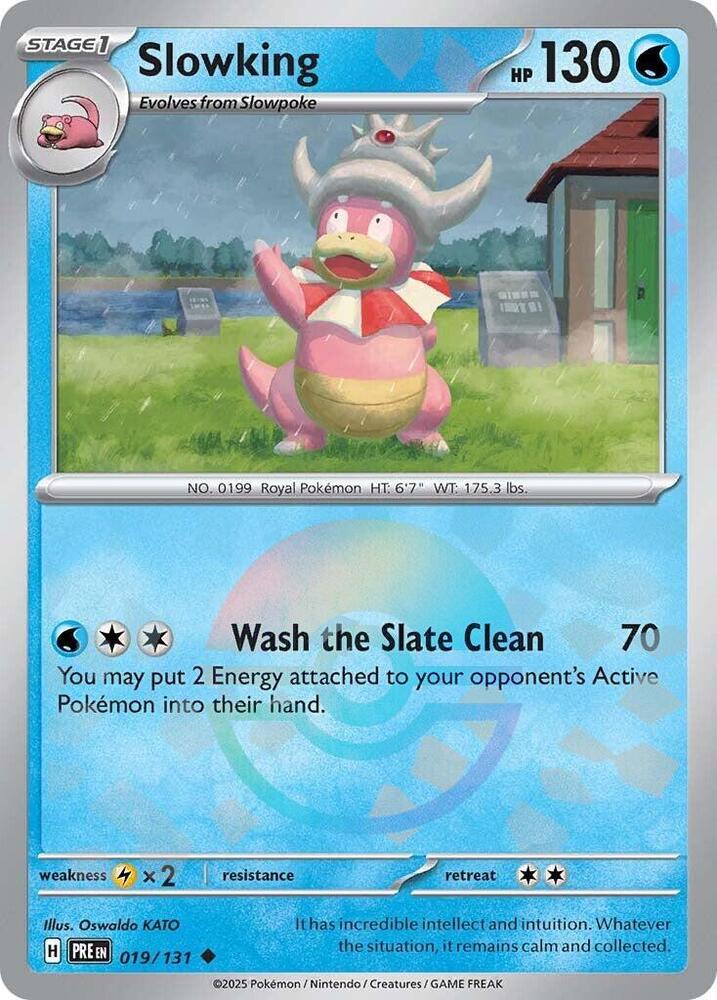 Slowking (019/131) (Poke Ball Pattern) [Scarlet & Violet: Prismatic Evolutions] | Game Master's Emporium (The New GME)