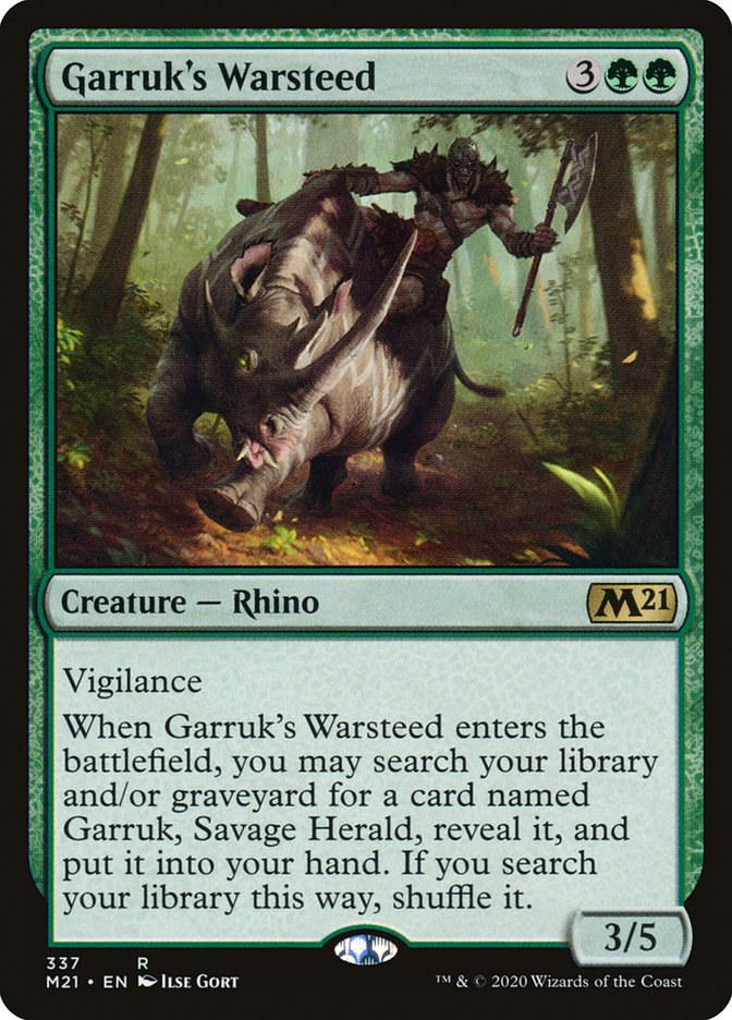 Garruk's Warsteed [Core Set 2021] | Game Master's Emporium (The New GME)
