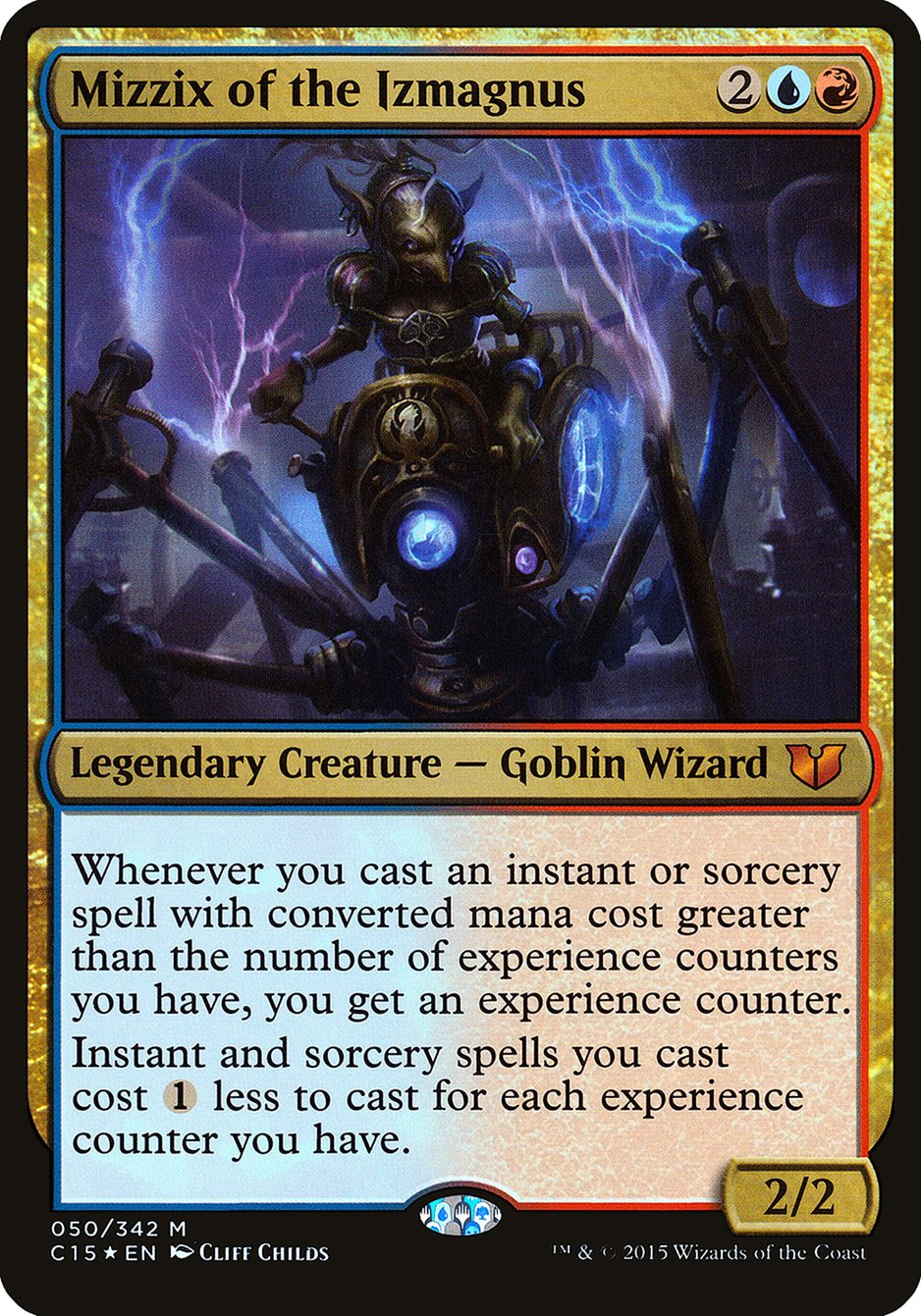 Mizzix of the Izmagnus (Oversized) [Commander 2015 Oversized] | Game Master's Emporium (The New GME)
