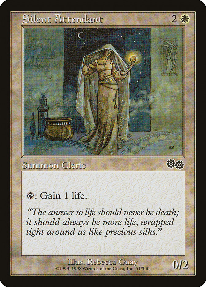 Silent Attendant [Urza's Saga] | Game Master's Emporium (The New GME)
