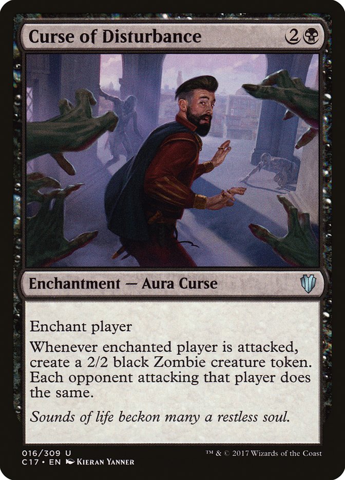 Curse of Disturbance [Commander 2017] | Game Master's Emporium (The New GME)