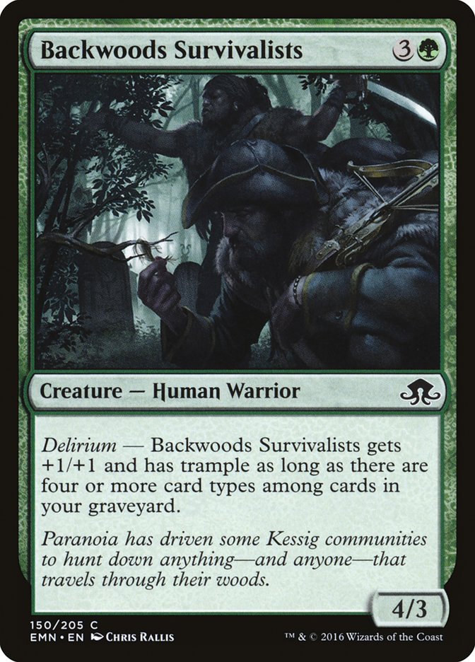 Backwoods Survivalists [Eldritch Moon] | Game Master's Emporium (The New GME)