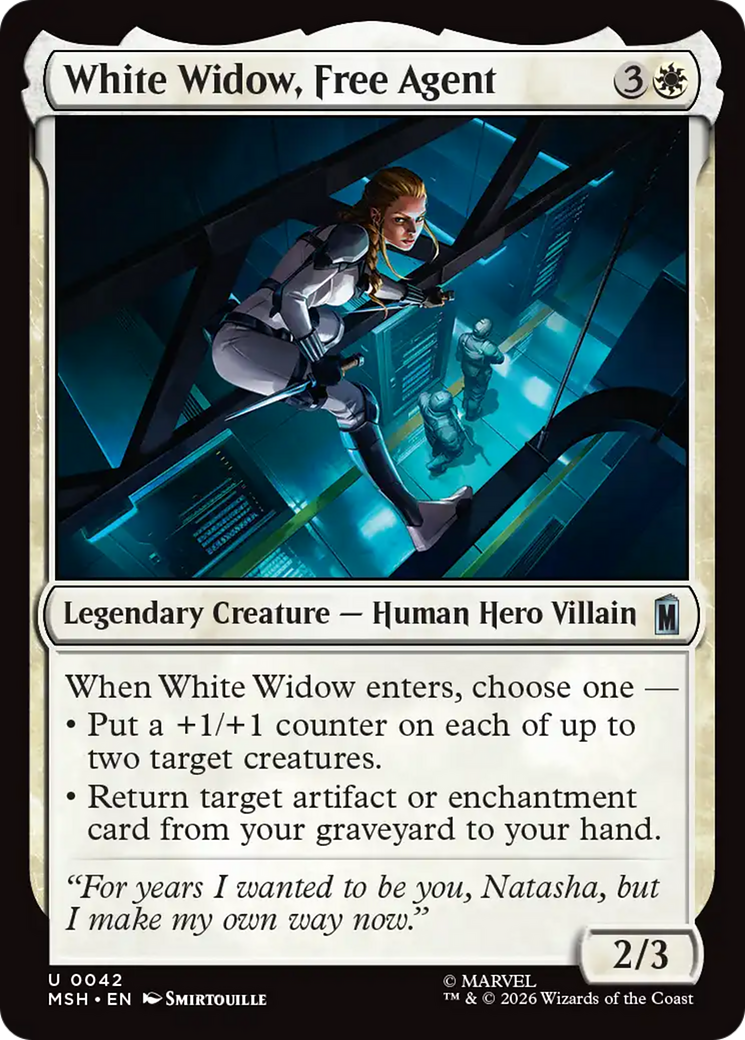 White Widow, Free Agent [Marvel Super Heroes] | Game Master's Emporium (The New GME)