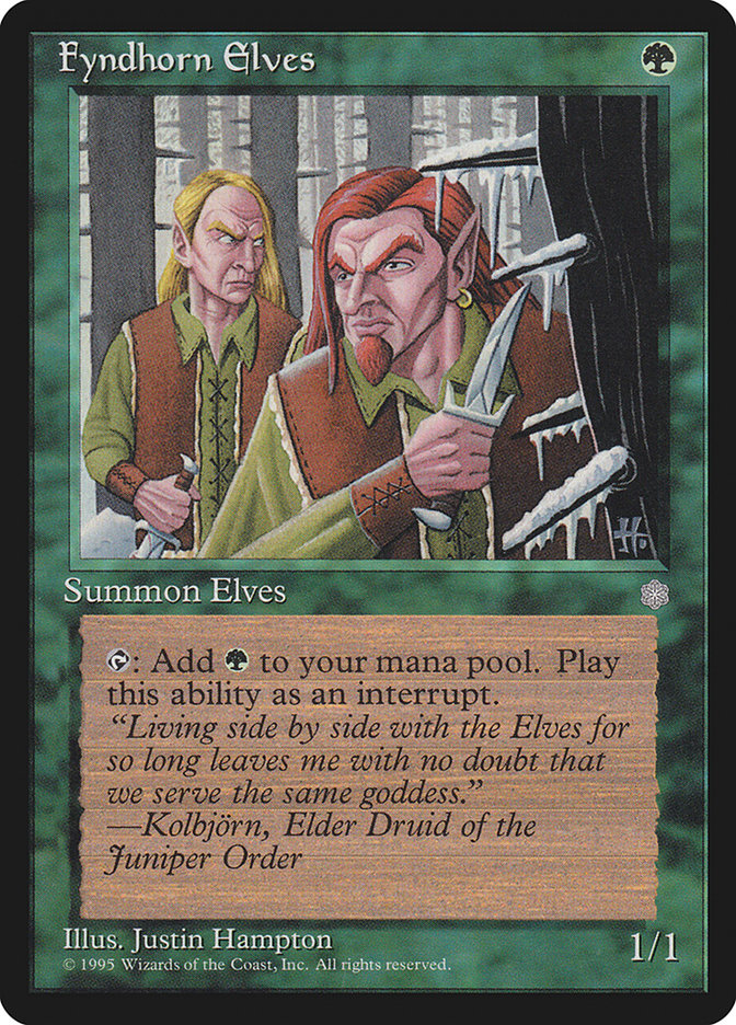 Fyndhorn Elves [Ice Age] | Game Master's Emporium (The New GME)