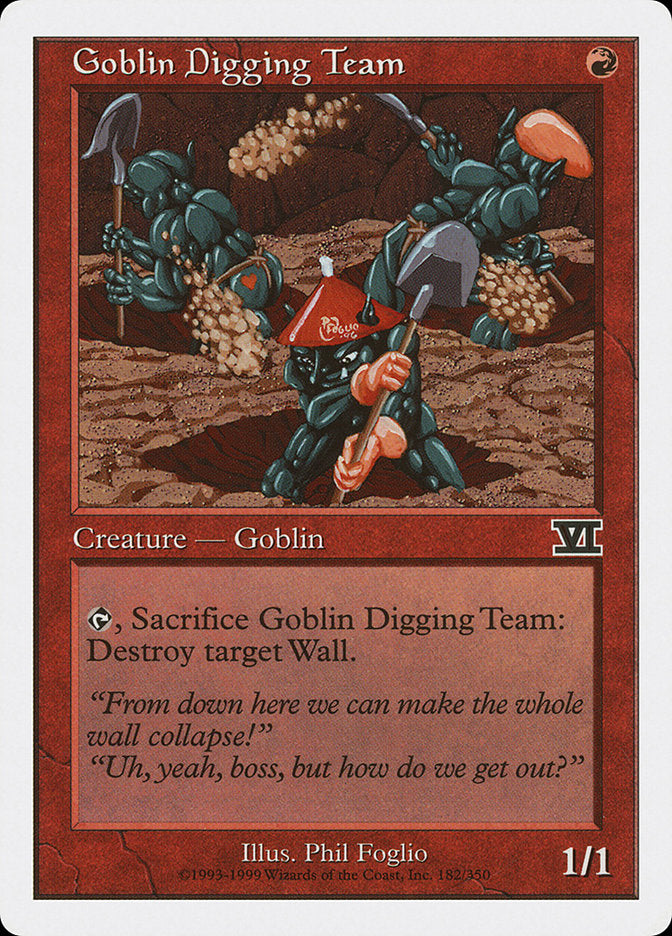 Goblin Digging Team [Classic Sixth Edition] | Game Master's Emporium (The New GME)