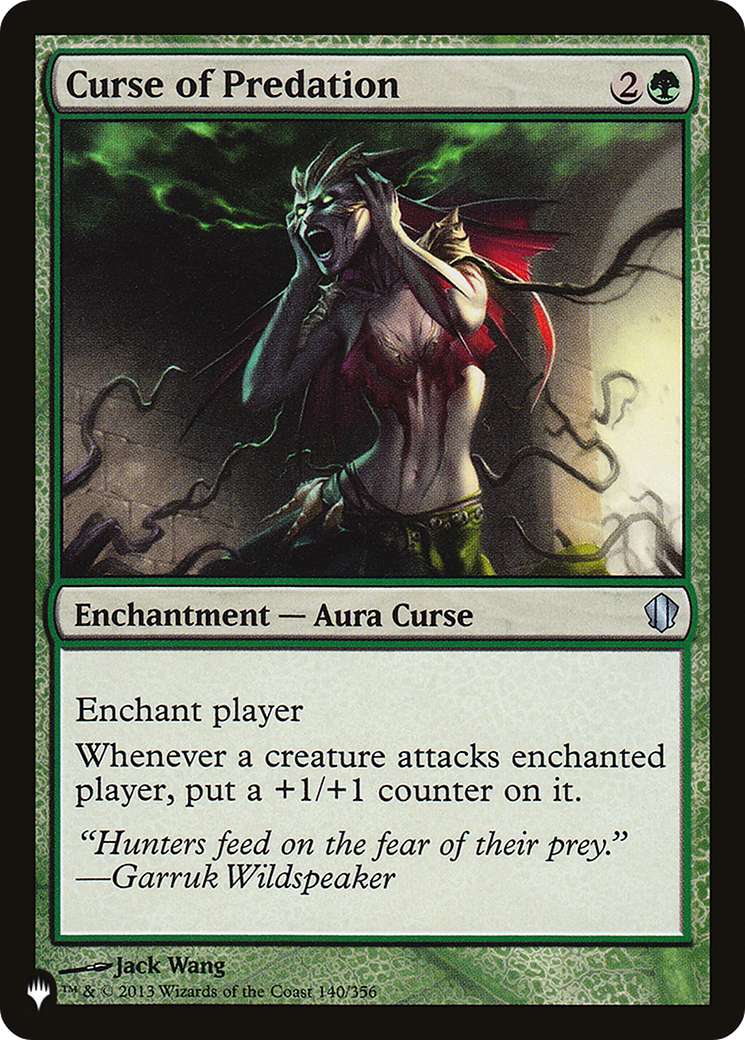 Curse of Predation [The List] | Game Master's Emporium (The New GME)
