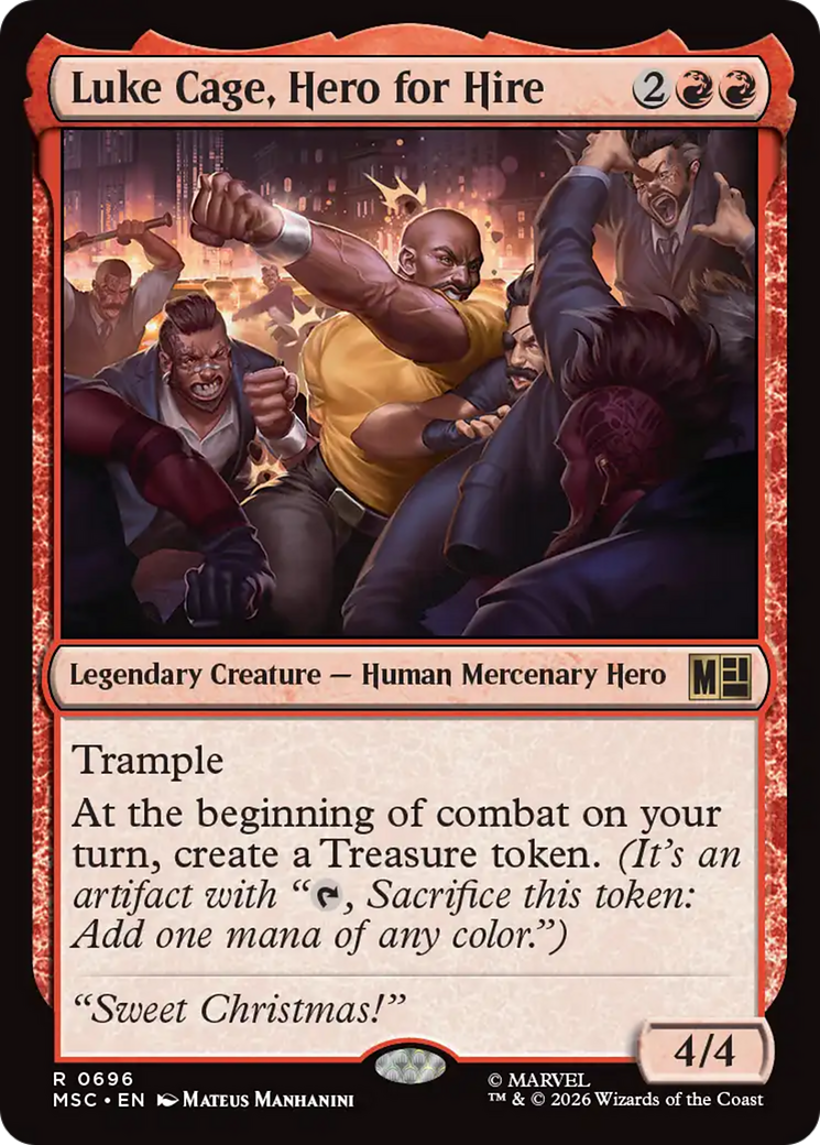 Luke Cage, Hero for Hire [Marvel Super Heroes Commander] | Game Master's Emporium (The New GME)