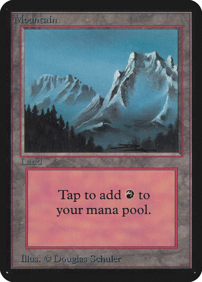 Mountain (293) [Alpha Edition] | Game Master's Emporium (The New GME)
