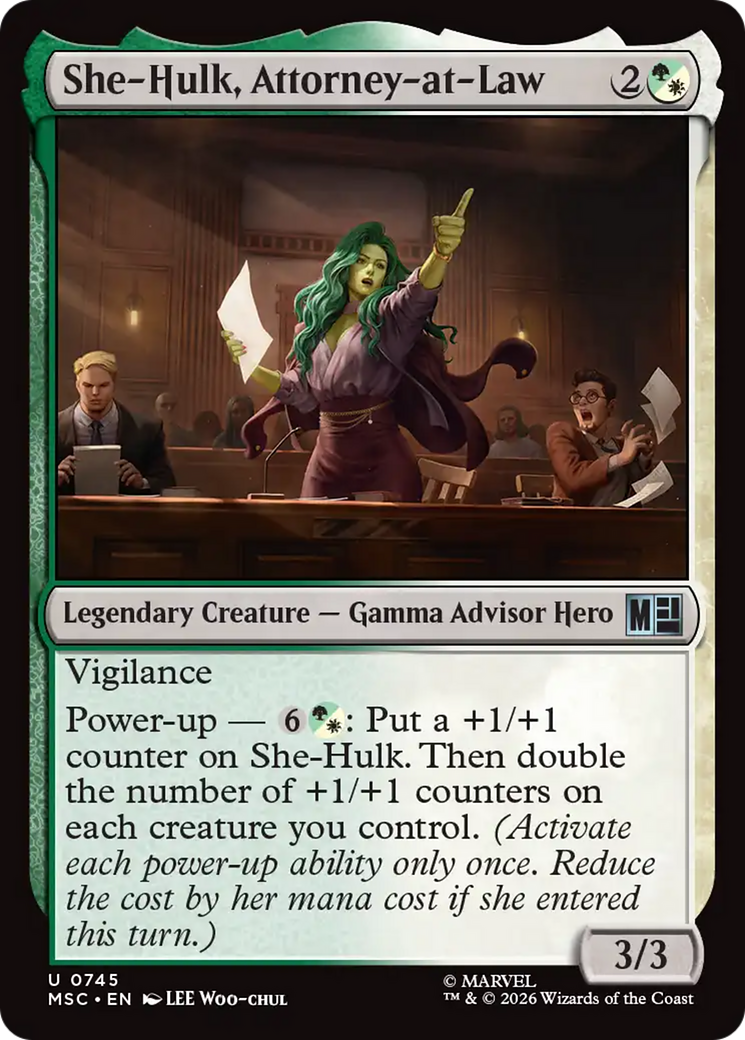 She-Hulk, Attorney-at-Law [Marvel Super Heroes Commander] | Game Master's Emporium (The New GME)