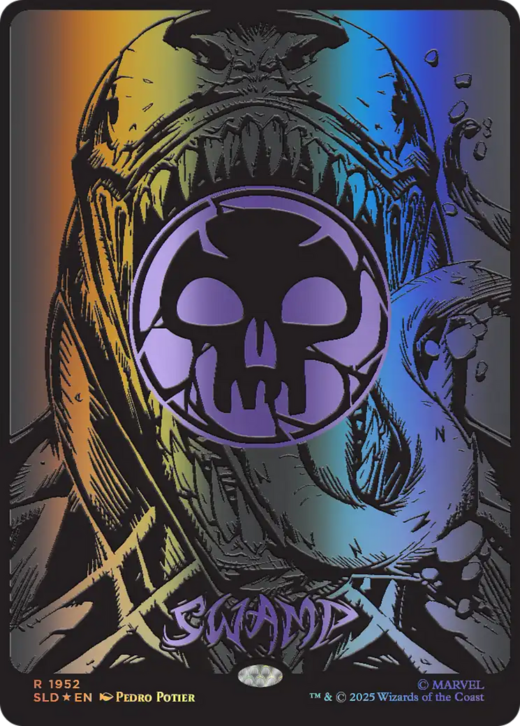 Swamp (1952) (Raised Foil) [Secret Lair Drop Series] | Game Master's Emporium (The New GME)