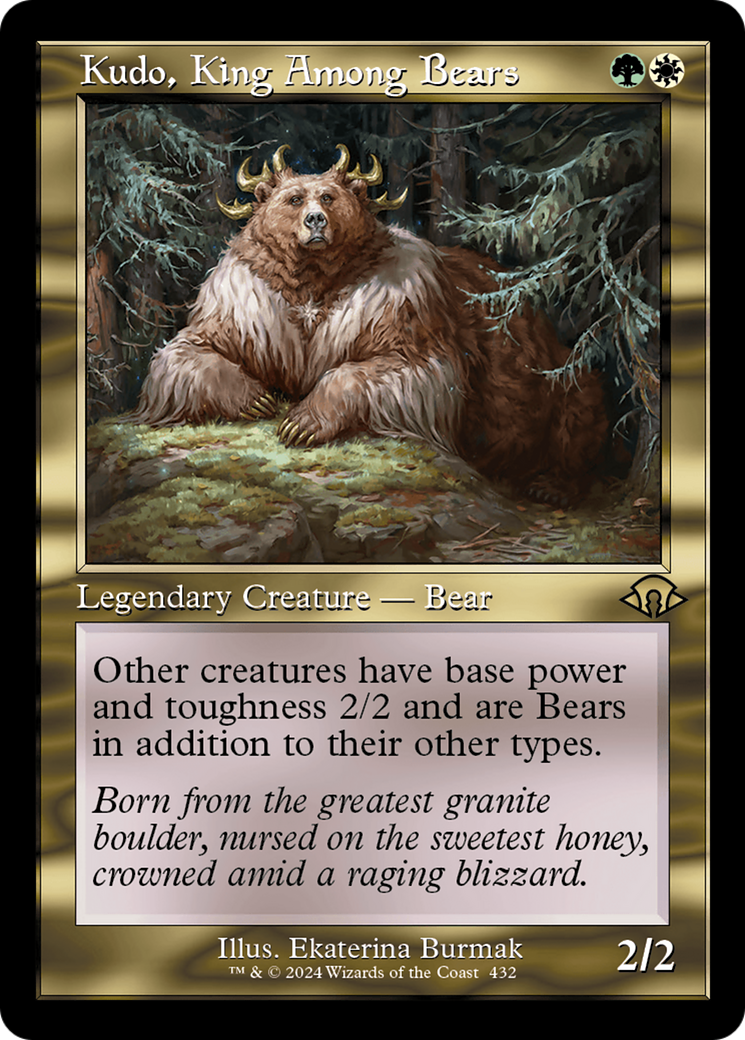 Kudo, King Among Bears (Retro) [Modern Horizons 3] | Game Master's Emporium (The New GME)