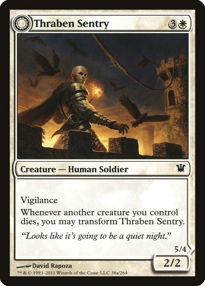 Thraben Sentry // Thraben Militia [Innistrad] | Game Master's Emporium (The New GME)