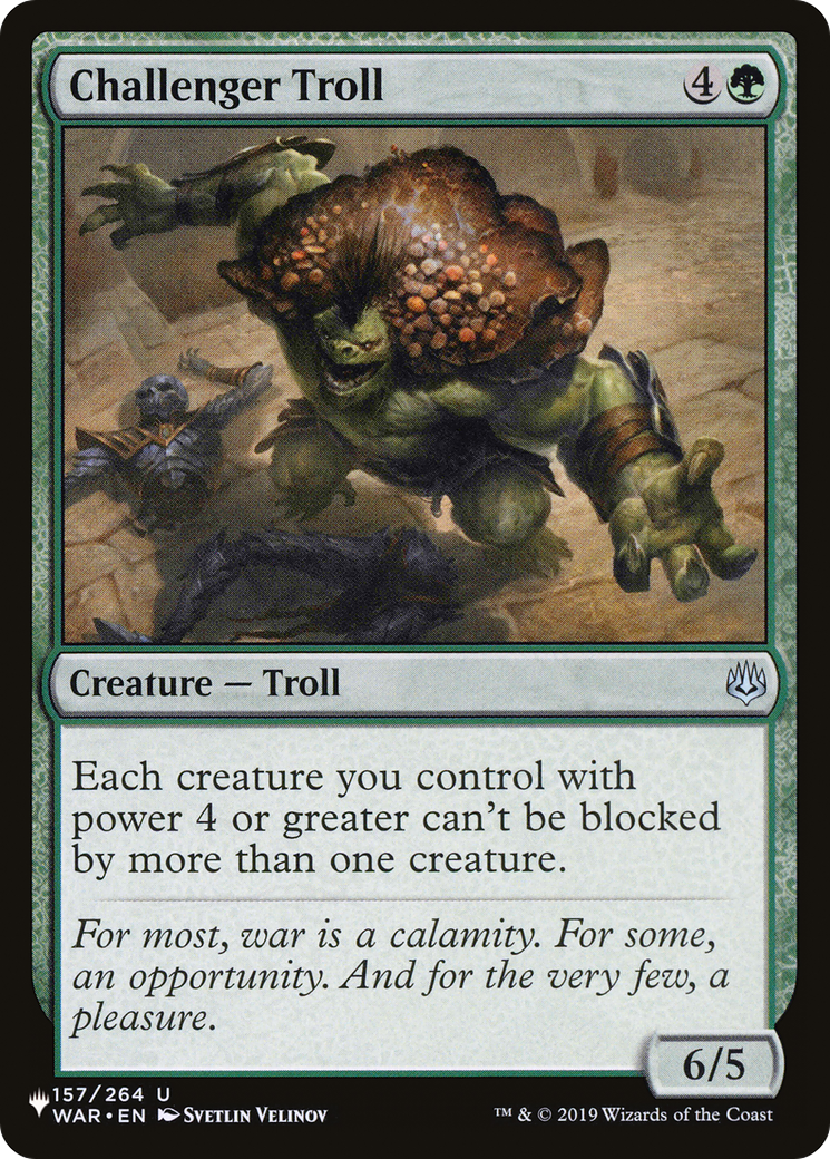 Challenger Troll [The List Reprints] | Game Master's Emporium (The New GME)