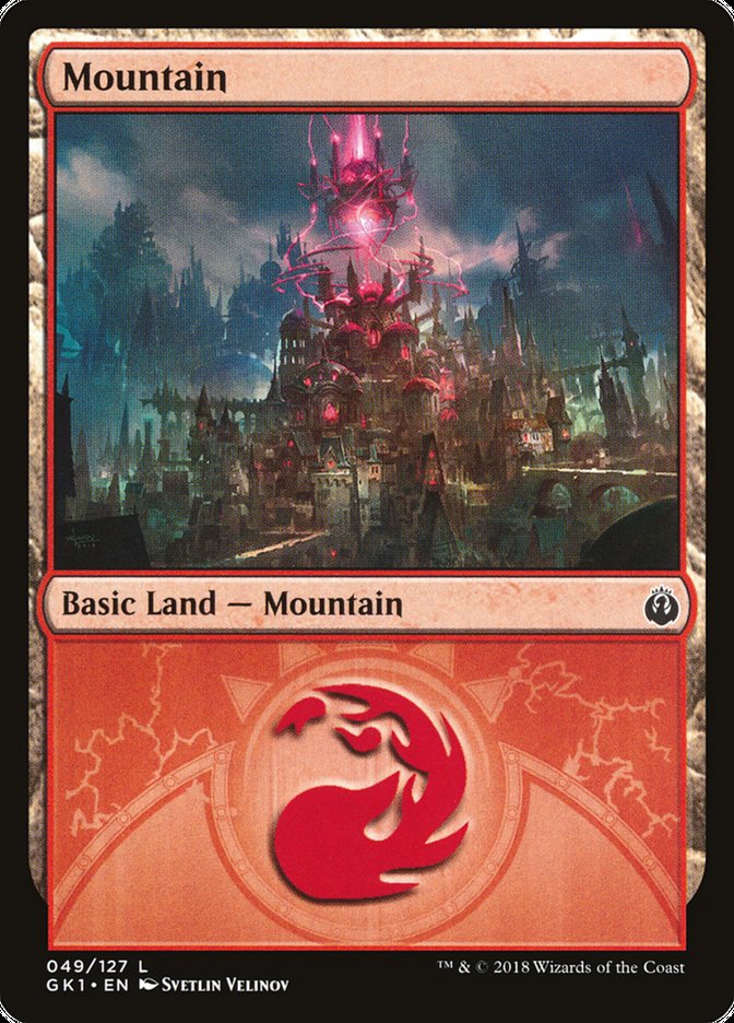 Mountain (49) [Guilds of Ravnica Guild Kit] | Game Master's Emporium (The New GME)
