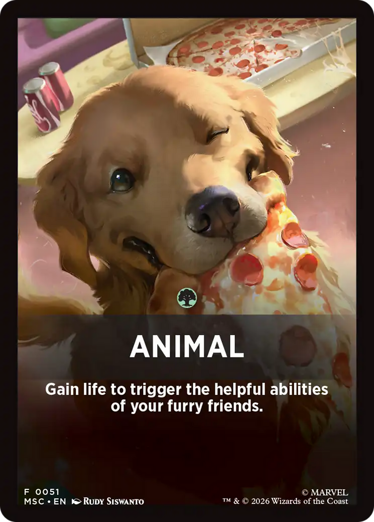 Animal Theme Card [Marvel Super Heroes Commander] | Game Master's Emporium (The New GME)