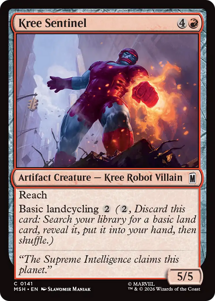 Kree Sentinel [Marvel Super Heroes] | Game Master's Emporium (The New GME)