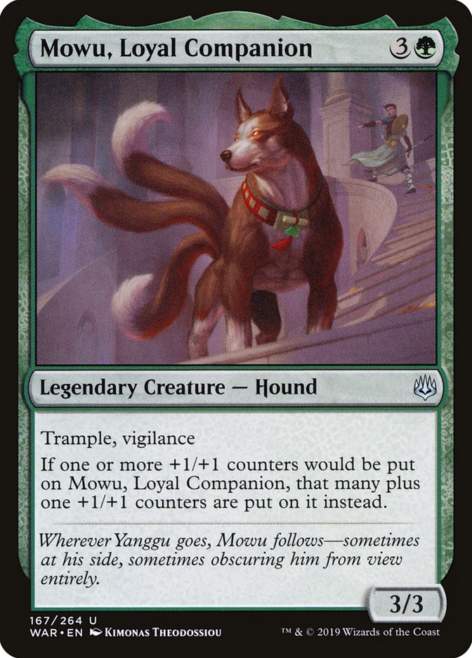 Mowu, Loyal Companion [War of the Spark] | Game Master's Emporium (The New GME)