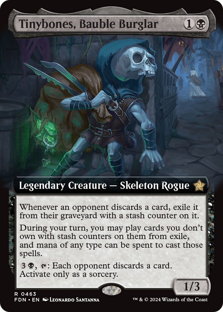 Tinybones, Bauble Burglar (Extended Art) [Foundations] | Game Master's Emporium (The New GME)