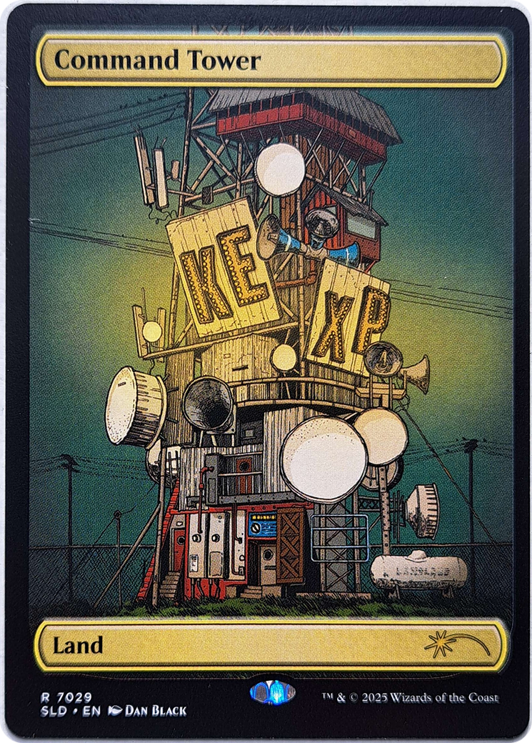 Command Tower (7029) (Rainbow Foil) [Secret Lair Drop Series] | Game Master's Emporium (The New GME)