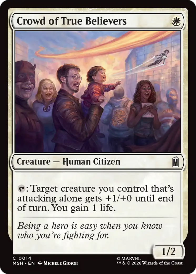 Crowd of True Believers [Marvel Super Heroes] | Game Master's Emporium (The New GME)