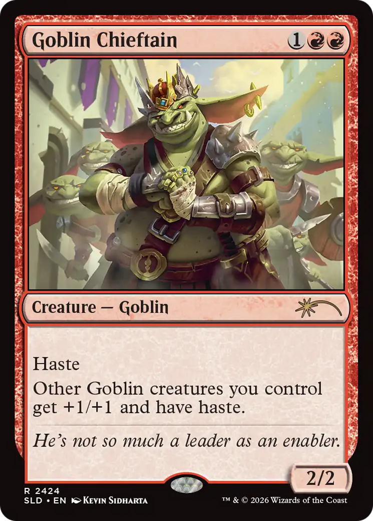 Goblin Chieftain (2424) [Secret Lair Drop Series] | Game Master's Emporium (The New GME)