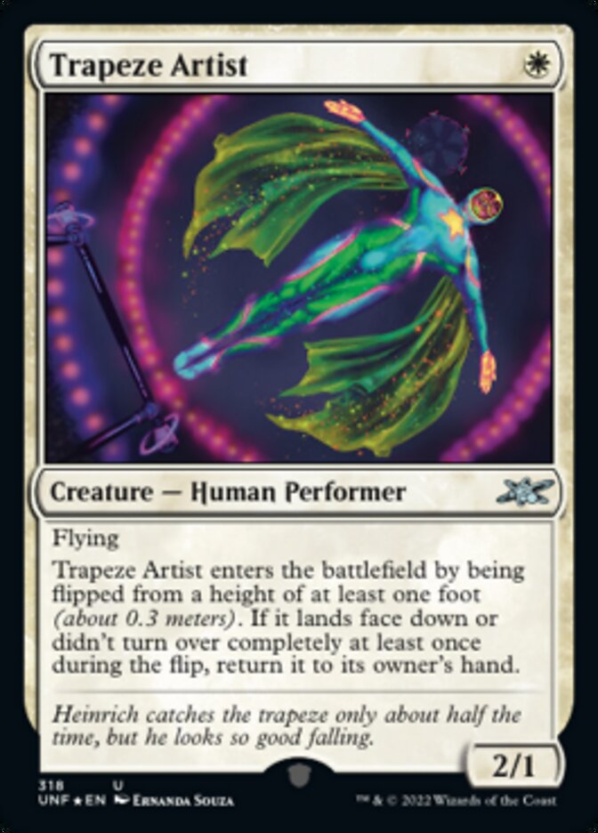 Trapeze Artist (Galaxy Foil) [Unfinity] | Game Master's Emporium (The New GME)