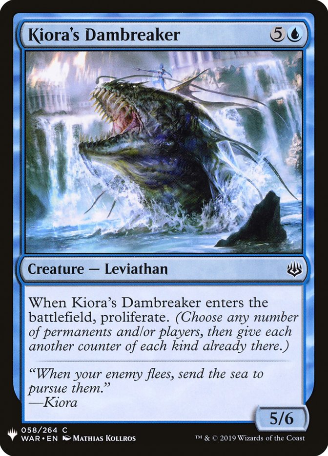 Kiora's Dambreaker [Mystery Booster] | Game Master's Emporium (The New GME)