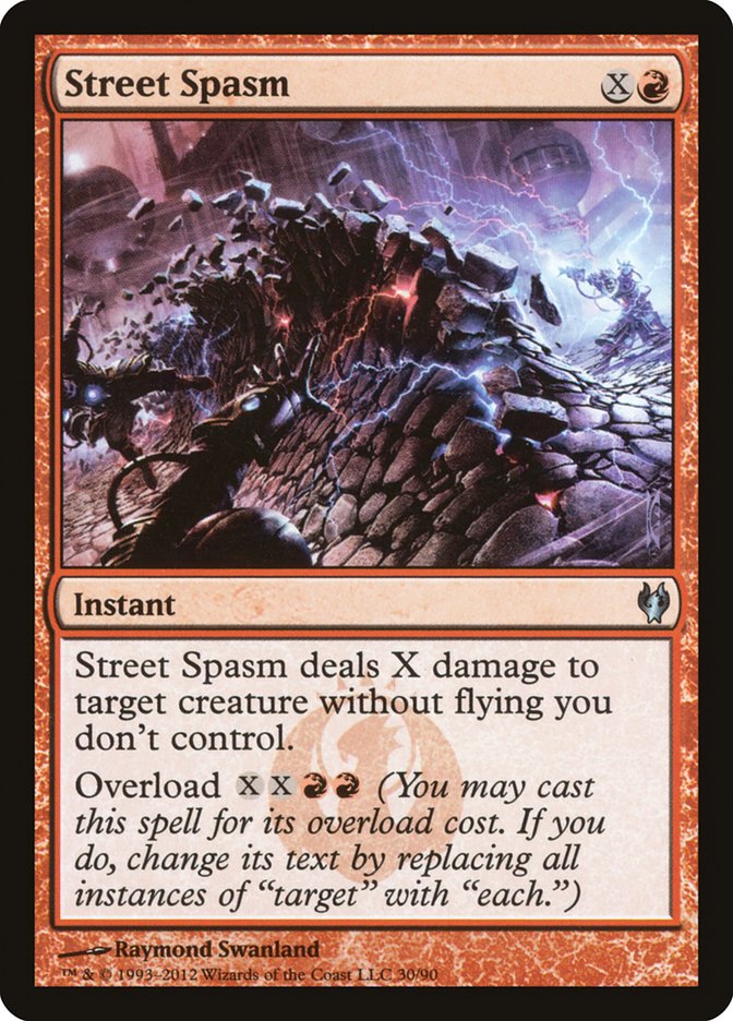 Street Spasm [Duel Decks: Izzet vs. Golgari] | Game Master's Emporium (The New GME)