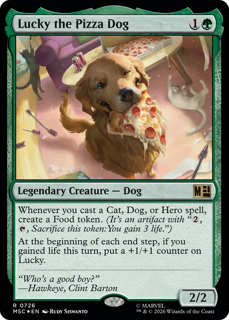 Lucky the Pizza Dog [Marvel Super Heroes Commander] | Game Master's Emporium (The New GME)