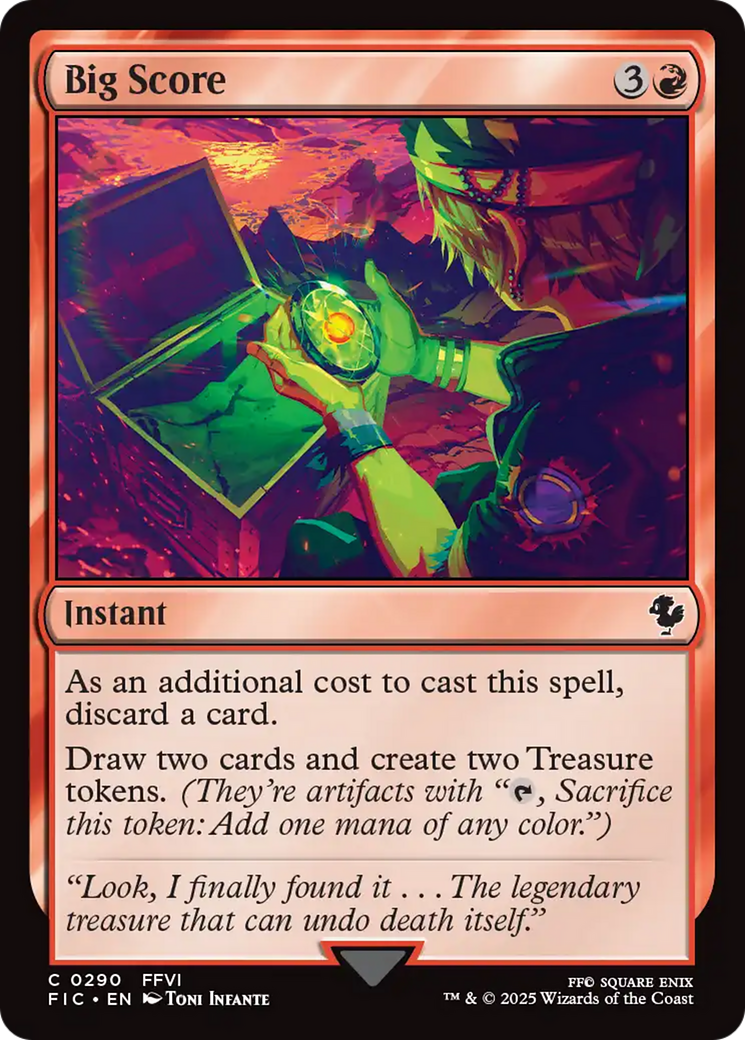 Big Score [FINAL FANTASY Commander] | Game Master's Emporium (The New GME)