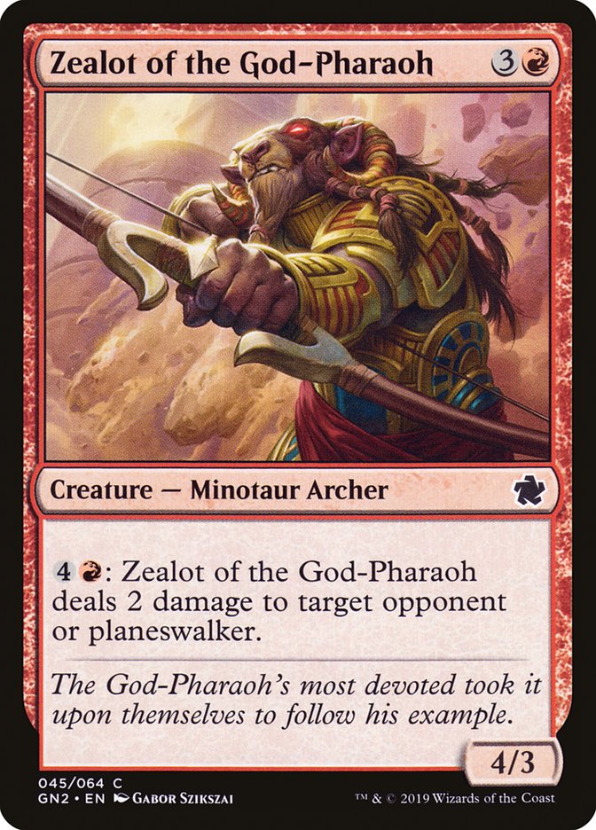 Zealot of the God-Pharaoh [Game Night 2019] | Game Master's Emporium (The New GME)