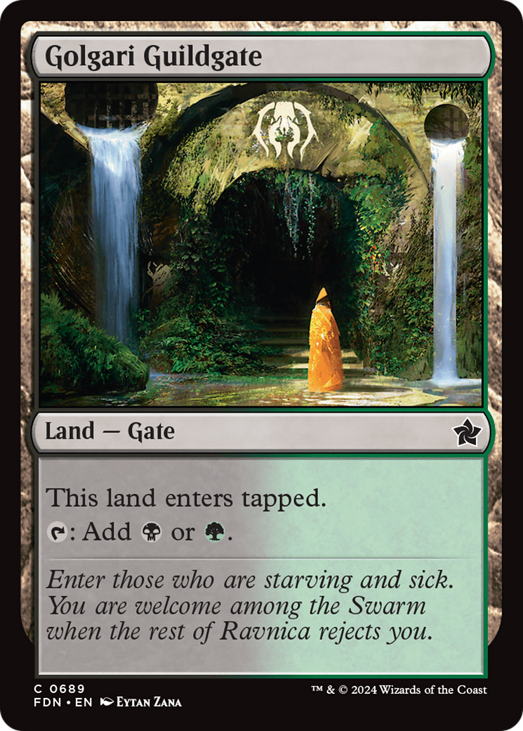 Golgari Guildgate [Foundations] | Game Master's Emporium (The New GME)