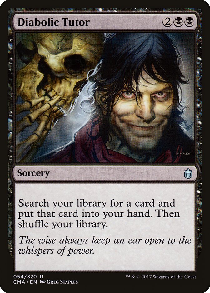 Diabolic Tutor [Commander Anthology] | Game Master's Emporium (The New GME)
