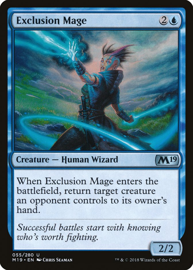 Exclusion Mage [Core Set 2019] | Game Master's Emporium (The New GME)