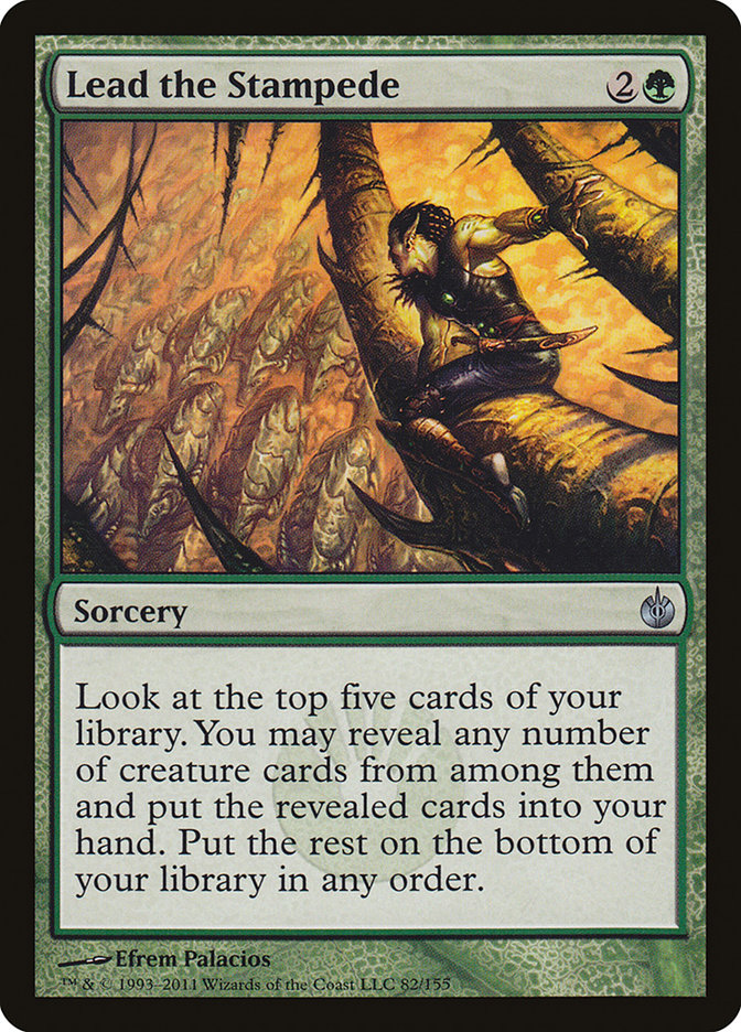 Lead the Stampede [Mirrodin Besieged] | Game Master's Emporium (The New GME)
