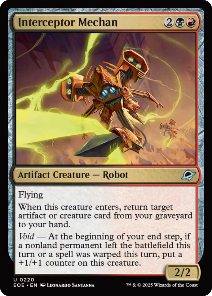 Interceptor Mechan [Edge of Eternities] | Game Master's Emporium (The New GME)