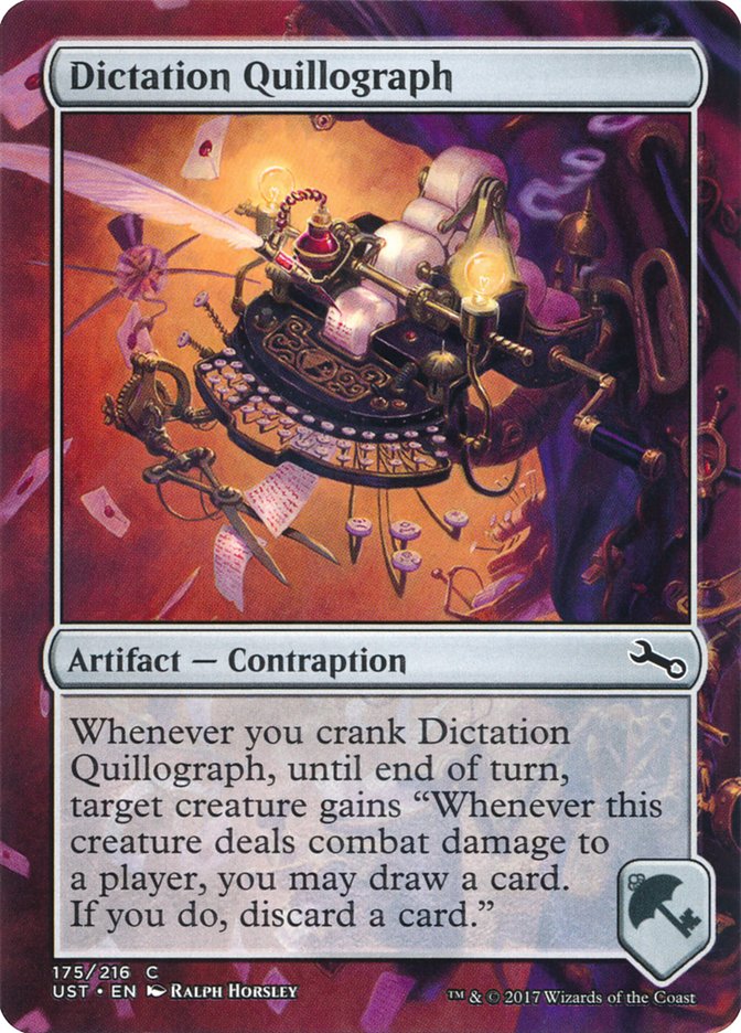 Dictation Quillograph [Unstable] | Game Master's Emporium (The New GME)