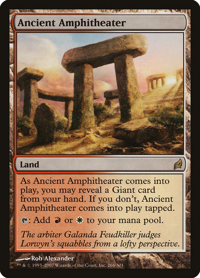 Ancient Amphitheater [Lorwyn] | Game Master's Emporium (The New GME)