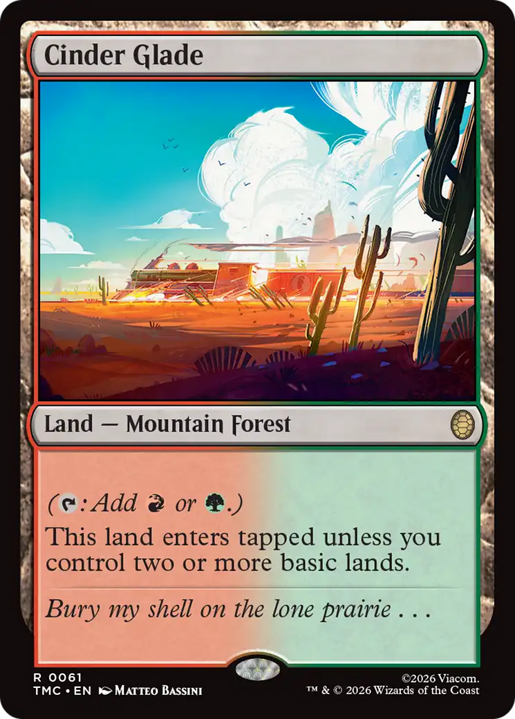 Cinder Glade [Teenage Mutant Ninja Turtles Commander] | Game Master's Emporium (The New GME)