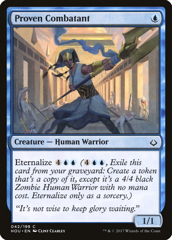 Proven Combatant [Hour of Devastation] | Game Master's Emporium (The New GME)