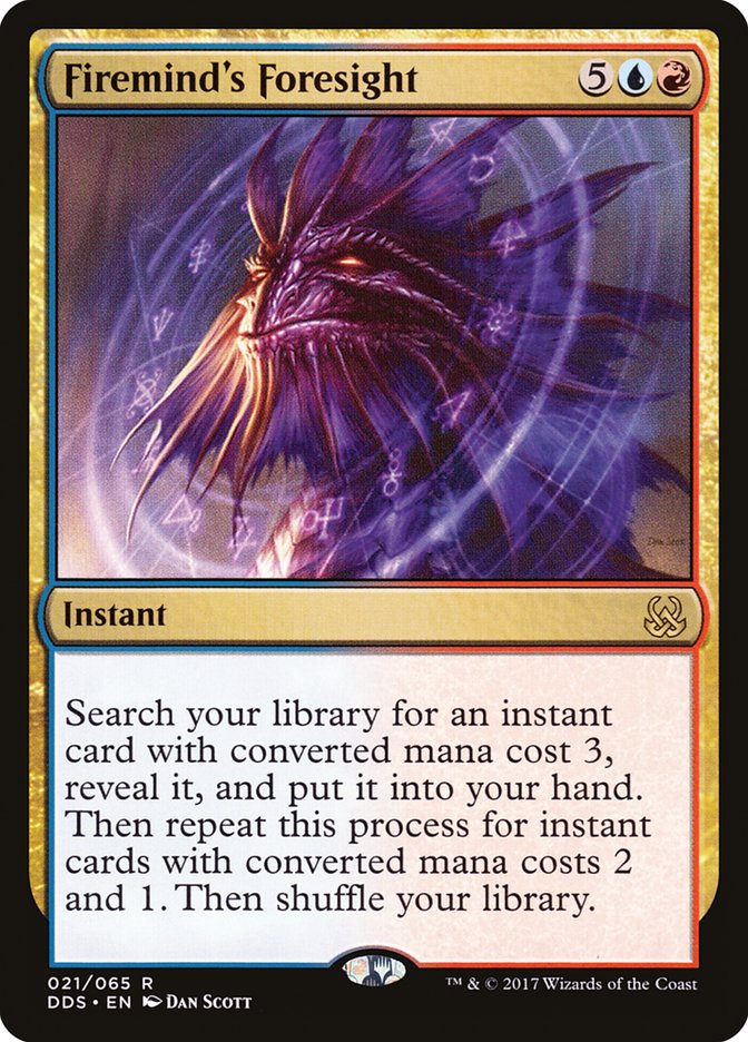 Firemind's Foresight [Duel Decks: Mind vs. Might] | Game Master's Emporium (The New GME)