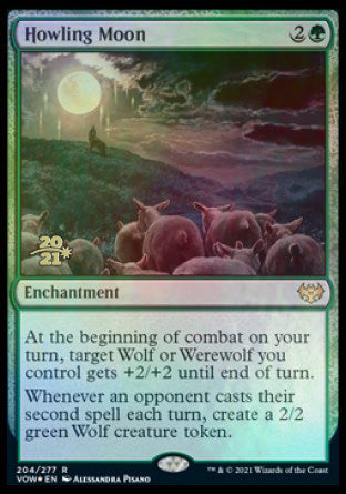 Howling Moon [Innistrad: Crimson Vow Prerelease Promos] | Game Master's Emporium (The New GME)