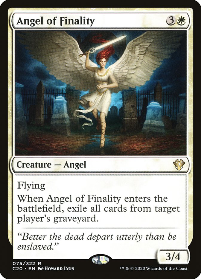 Angel of Finality [Commander 2020] | Game Master's Emporium (The New GME)