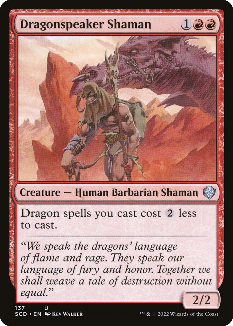 Dragonspeaker Shaman [Starter Commander Decks] | Game Master's Emporium (The New GME)