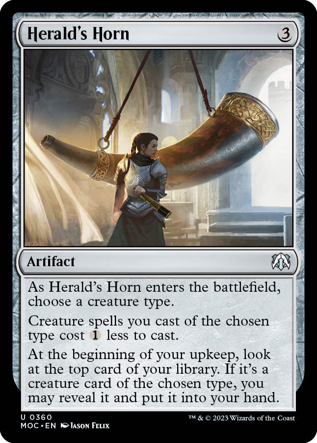 Herald's Horn [March of the Machine Commander] | Game Master's Emporium (The New GME)