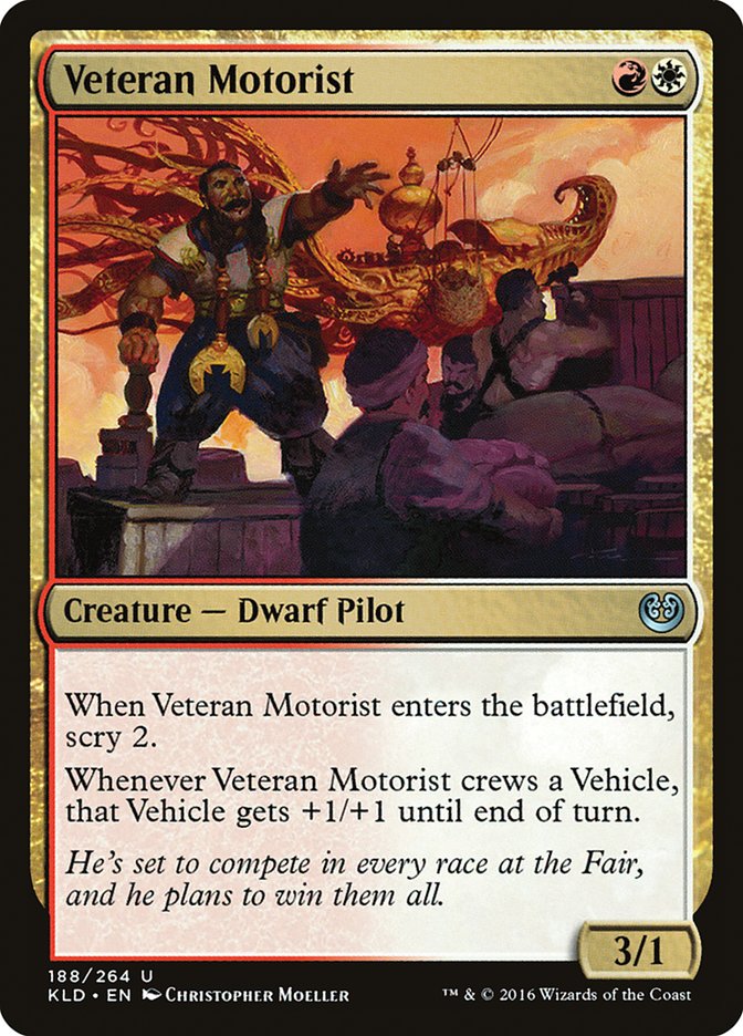 Veteran Motorist [Kaladesh] | Game Master's Emporium (The New GME)