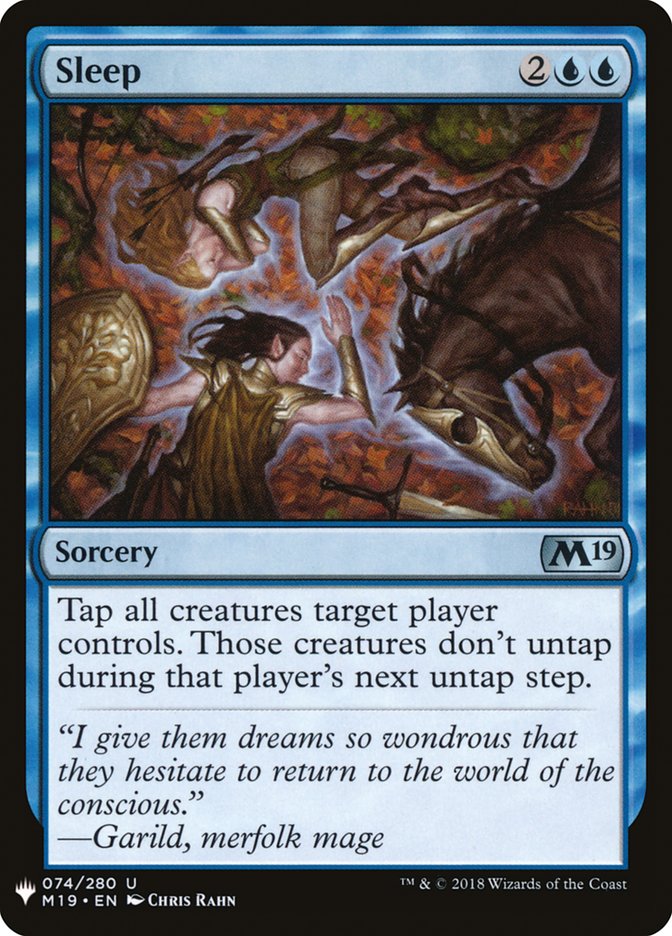 Sleep [Mystery Booster] | Game Master's Emporium (The New GME)