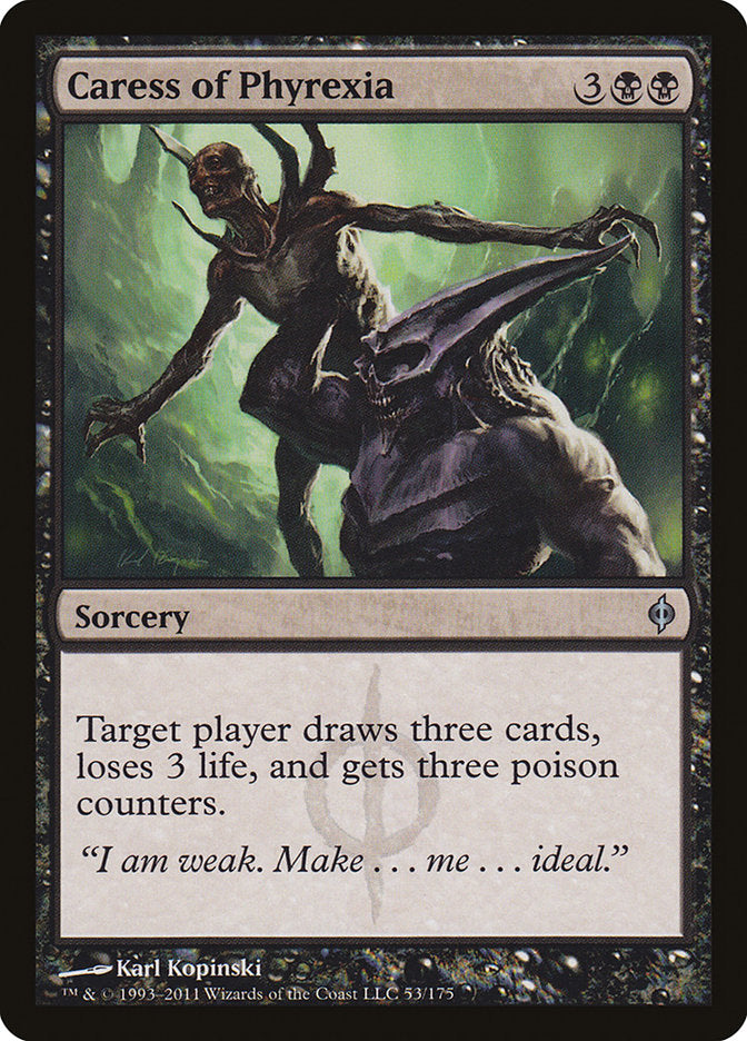 Caress of Phyrexia [New Phyrexia] | Game Master's Emporium (The New GME)
