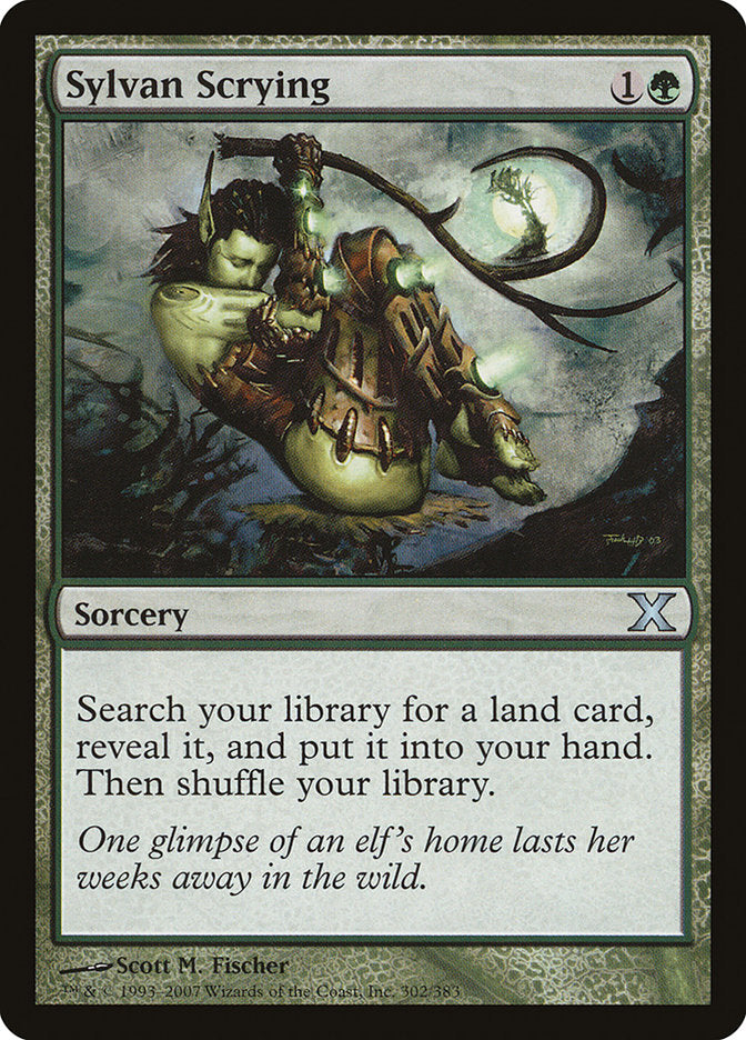 Sylvan Scrying [Tenth Edition] | Game Master's Emporium (The New GME)